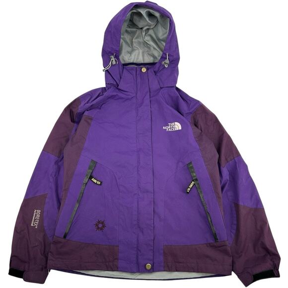 VTG 90s Women's Purple The North Face Gore-Tex Summit Series Jacket Size Medium - Picture 1 of 13